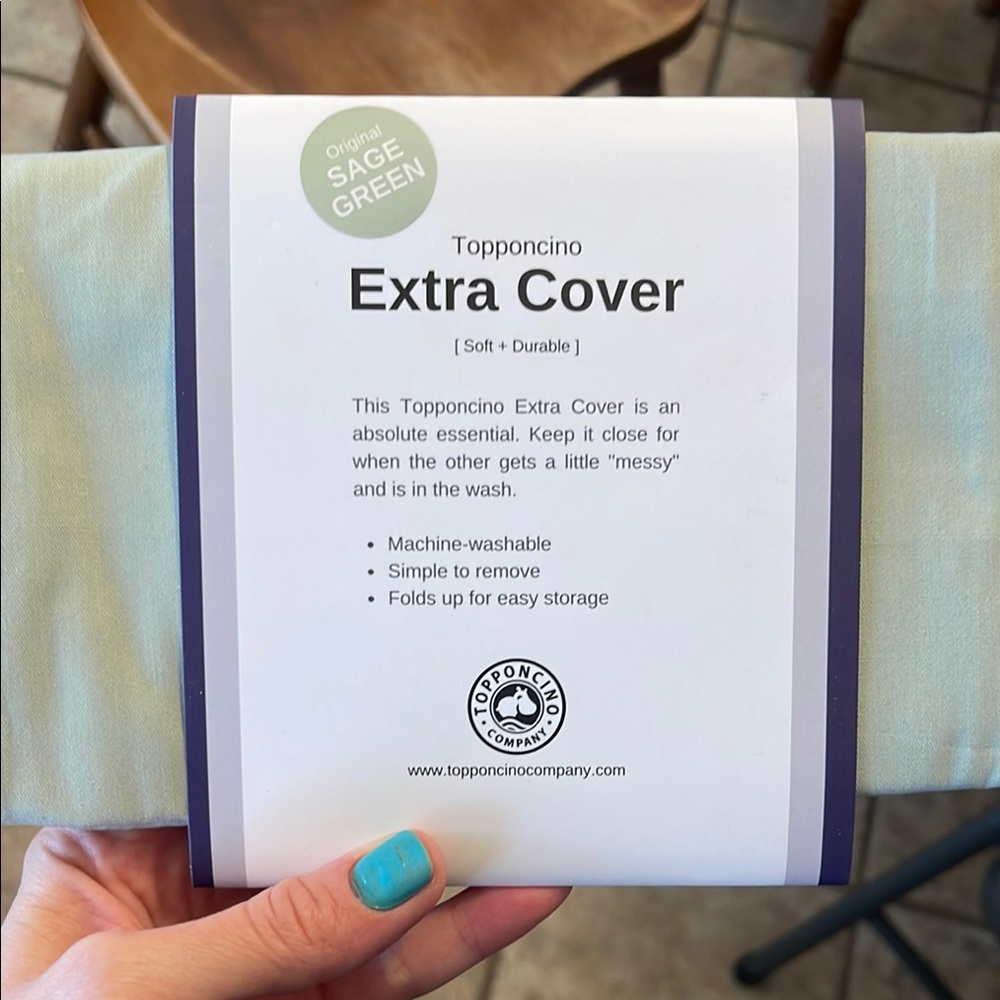 Topponcino Sage Green Extra Cover